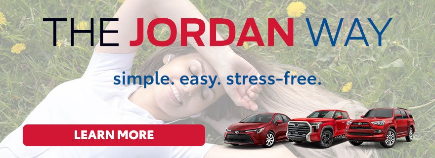 The Jordan Way Stress-Free Car Buying